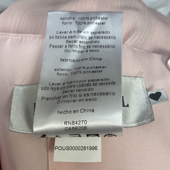 Women’s NWT David’s Bridal pink “petal colored” strapless dress. Size 4. - Picture 14 of 16